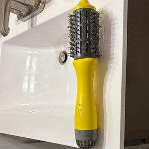 Drybar Yellow and Gray Hair Styling Brush